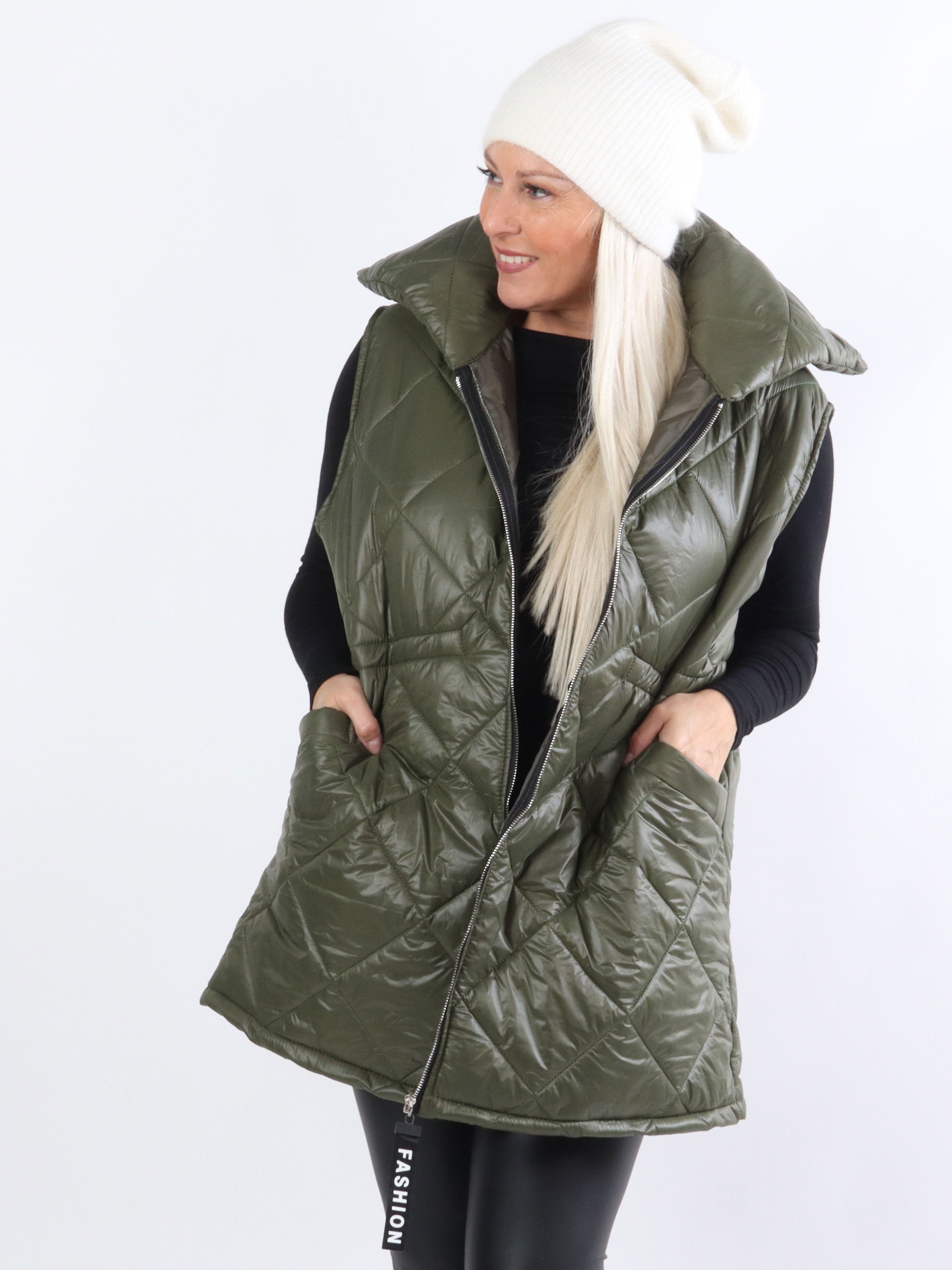 Vila - Taljeret vest med krave